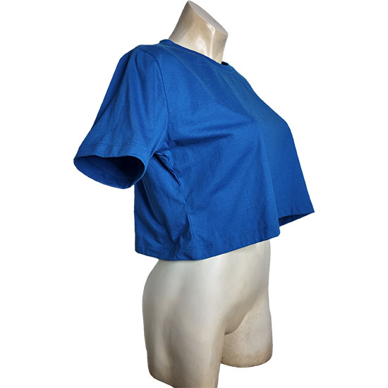 L24G Crop Top Manakin Front Side