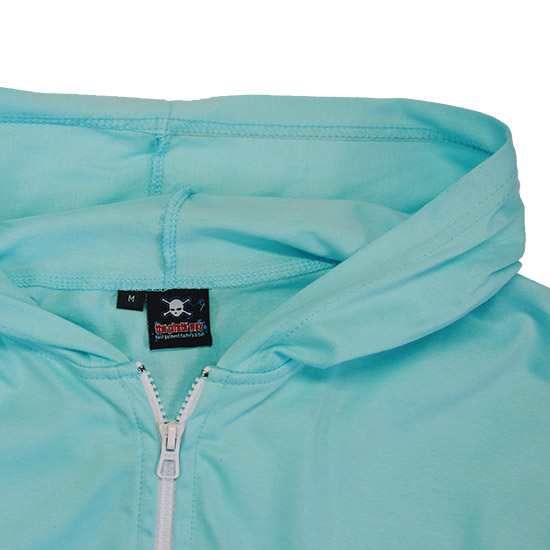 (T33S) Long Sleeve Style Zippy Hoodie (2056) Mint 03