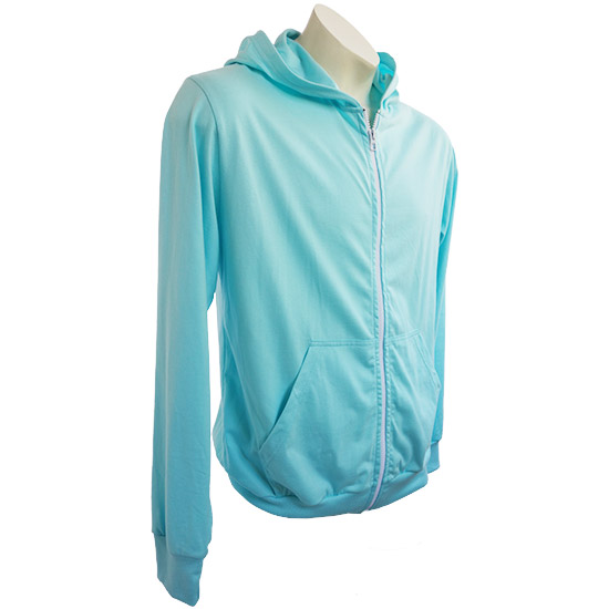 (T33S) Long Sleeve Style Zippy Hoodie (2056) Mint 06